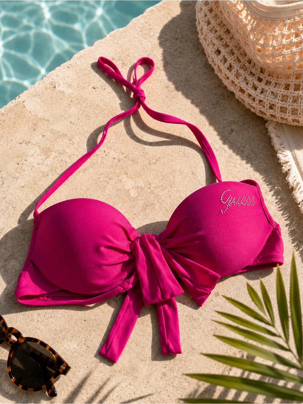 GUESS | Pink Bikini Top